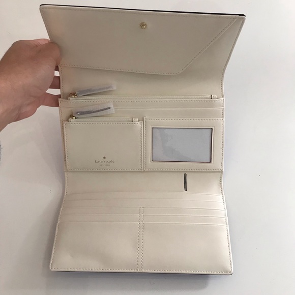 Kate spade ♠️,pobenix delphiniums,WLRU2237,wallet - Picture 7 of 8